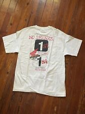 Vintage 1995 Honda Shirt Steve Lamson & Jeremy Mcgrath Signed White Shirt Large picture