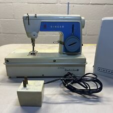 Vintage Singer The Little Touch Sewing Machine With Case Model 67A23 UNTESTED picture