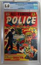 All-Famous Police Cases #11 1953 - CGC 5.0 Pre-Code Crime L.B. Cole Skull Cover picture