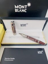 Montblanc writer Classic Luxury red Striped Ballpoint Pen picture