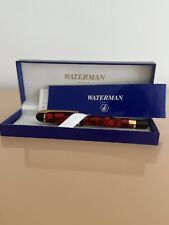 NIB Vintage Waterman Phileas Coral Red Fountain Pen with draw cartidge insert picture