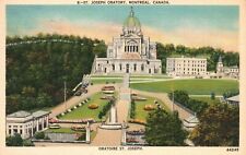 Vintage Postcard 1940's St. Joseph Oratory Minor Basilica Montreal Canada picture