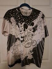 Vintage Walt Disney's World On Ice Shirt With Print All Over Size Xl picture