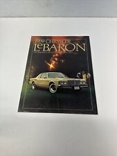 1979 Chrysler LeBaron Brochure Medallion Town & Country Wagon Brochure picture