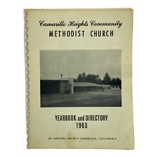 Camarillo CA Methodist Church Yearbook and Directory 1963  picture