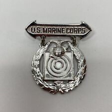 Vintage WW2 USMC Marine Corps Marksmanship Shooting Badge NS MEYER INC NEW YORK picture