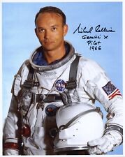 Astronaut Archives offers signed  Michael Collins Uncommon spacesuit glossy picture