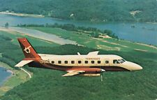 Postcard Airplane Tennessee Airways Prop-Jet Operated Knoxville from 1978 - 1987 picture
