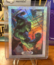 1994 Marvel Masterpieces HULK Silver Holofoil  #4 M/NM picture