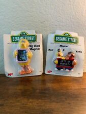 2x VTG Sesame Street Bert & Ernie Big Bird Magnet Love You Lets Be Friends NEW picture