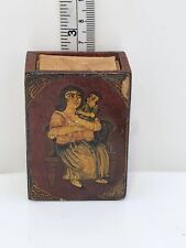 vintage matches wood box picture