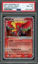 2005 Pokemon EX Unseen Forces Ho-Oh EX Holo Rare 104/115 PSA 8 NEAR MINT - SWIRL picture