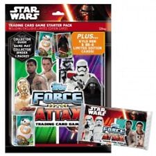 TOPPS STAR WARS FORCE  ATTAX : THE FORCE AWAKENS FOIL CARDS...CHOOSE 161 TO 224 picture