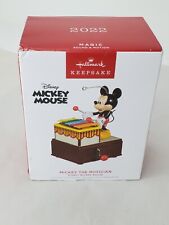 Hallmark 2022 Mickey Mouse the Musician Musical Christmas Ornament w Motion picture