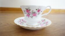 TUSCAN FINET ENGLISH BONE CHINA TEA CUP +SAUCER HIBISCUS picture