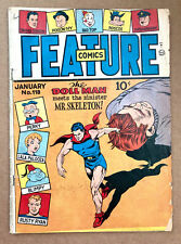 Feature Comics #118 JAN 1948 DOLL MAN, Blimpy, Rusty Ryan, Mickey Finn, Big Top picture