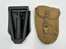 NEW USMC Gerber Intrenching E-Tool Trifold Shovel w Pouch Coyote Marine Corp picture