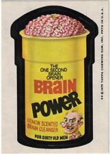 1975 Topps Original  Wacky Packages 13th Series Brain Power picture