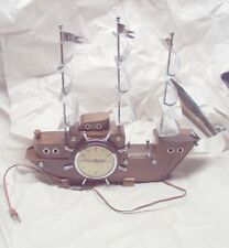 United Clock Corp Clipper Ship Mantel Clock Model No. 810, Works picture