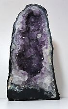 Large Amethyst Church Cathedral Geode 12.4KG Purple Crystal Polished Grade A #98 picture
