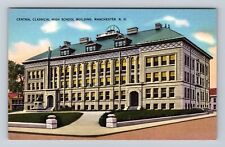 Manchester NH-New Hampshire, Central Classical High School, Vintage Postcard picture