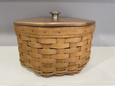 2005 Longaberger Dealers Choice Basket With Wood Lid picture