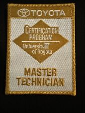 Toyota Master Technician Patch New  picture
