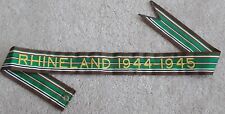 Rhineland 1944-1945 WWII Small Guidon Campaign - Battle Streamer picture