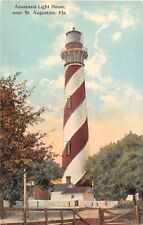 c.1910 Light House Anastasia FL post card near St. Augustine picture