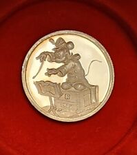 Disney Fine Silver Coin 1oz .999 60 Years Mickey As Conductor 1935 picture