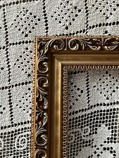 VINTAGE 16x20 ORNATE GOLD GILT GESSO VICTORIAN AESTHETIC MOVEMENT FRAME picture