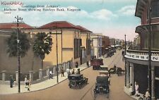 Postcard Greetings From Jamaica Harbour Street Barclays Bank Kingston Jamaica picture