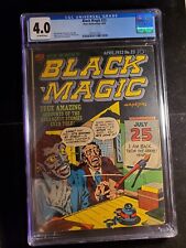 Black Magic 23  CGC 4.0, Jack Kirby cover, Pre-Code, Prize Publications 1953 picture