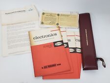 Pickett N-515-T Slide Rule Lesson Books Cleveland Institute of Electronics A1 picture