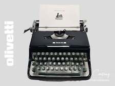 SALE - Limited Edition Olivetti Pluma 22 Navy Blue Typewriter, Vintage, picture