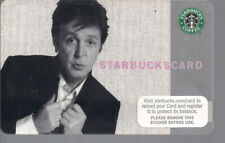 RARE Paul McCartney USA Starbucks Card 2007 Collectors Item Brand New - Unused picture