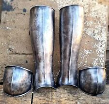 Knees and legs greaves Ciri Armor, pair of legs protection Zireael Witcher picture