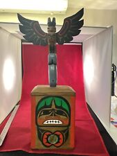 Makah Totem Box by Dan Smith ca 1993 16