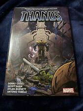 Thanos by Donny Cates Geoff Shaw & Dylan Burnett Marvel Comic Hardcover 2019  picture