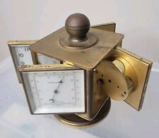 Vintage Veranderlich Clock Barometer Thermometer Hydrometer Swiss Made Engraved picture