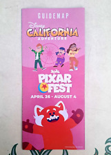 Disney California Adventure DCA Guide Map Pixar Fest 2024 picture
