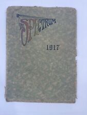 SPECTRUM 1917 Compton Union High School Yearbook MANY Signatures Antique RARE picture