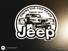  Jeep *STICKER* The Jeep Is A Unique Vehicle And Like Non Other. picture