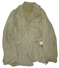 Original Salty WWII US Army M-1943 M43 Field Jacket Uniform picture