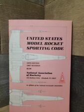 U.S. Model Rocket Sporting Code Pamphlet 1979 1987 Revision X-Wing picture
