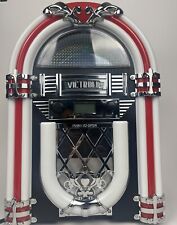Victrola VJB-125 Retro Desktop Jukebox with CD Player, FM Radio and Bluetooth picture