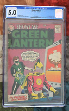 DC Showcase #23 2nd Appearance Green Lantern CGC 5.0 1959 Cream/Off White Pages picture