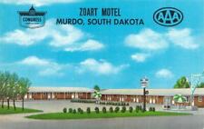 MURDO, South Dakota SD    ZOART MOTEL  Jones County  ROADSIDE  ca1960's Postcard picture