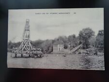 OLD POSTCARD EARLY 1900 BUNGAY LAKE NO. ATTLEBORO MASS. picture
