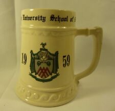 Marquette University Medicine 1959 Balfour Ceramic Stein Cup Mug Vintage Jo Jo picture